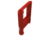 Набор LEGO Door 1 x 4 x 5 Train Right with White Stripe Print [7745], Красный