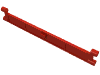 Деталь LEGO Garage Roller Door Section without Handle, Красный
