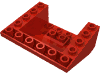Набор LEGO Slope Inverted 33 5 x 6 x 2, Красный