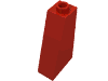 Деталь LEGO Slope 75° 2 x 1 x 3 - Recessed Stud, Красный