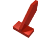 Набор LEGO Tail Shuttle, Small, Красный