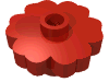Деталь LEGO Flower 2 x 2 - Round, Красный