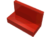Деталь LEGO Панель 1 x 2 x 1, Красный
