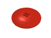 Набор LEGO Dish 10 x 10 Inverted (Radar) with Hollow Studs, Красный