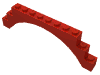 Набор LEGO Brick Arch 1 x 12 x 3, Красный
