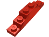 Деталь LEGO Крыло 1 1/2 x 6 x 1, Красный
