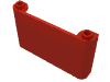 Деталь LEGO Лобовое стекло 1 x 6 x 3, Красный