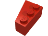 Деталь LEGO Клин правый 3 x 2, Красный