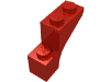 Деталь LEGO Арка 1 x 3 x 2, Красный