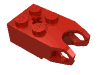 Деталь LEGO Technic Brick Special 2 x 2 with Ball Receptacle Wide and Axle Hole, Красный