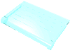 Набор LEGO Glass for Hinge Car Roof 4 x 4 Sunroof with Ridges, Trans-Light Blue