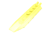 Деталь LEGO Hinge Plate 1 x 8 with Angled Side Extensions, Squared Plate Underside, Прозрачный неоново-зеленый