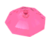 Minifig Umbrella Top with No Bottom Flaps, 6 x 6 with Top Stud