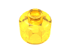 Набор LEGO Minifig Head Plain [Hollow Stud], Trans-Yellow