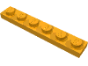 Набор LEGO Plate 1 x 6, Medium Orange
