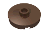 Набор LEGO Tile 2 x 2 Round with Center Stud, Коричневый