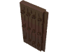 Деталь LEGO Door 1 x 5 x 7 1/2 Stockade, Коричневый