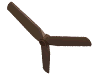 Деталь LEGO Propeller 3 Blade 9 Diameter, Коричневый
