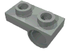 Набор LEGO Plate Special 1 x 2 with Pin Hole, Светло-серый