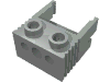 Набор LEGO Electric, Plug Holder 4.5V/12V, Светло-серый