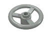 Набор LEGO Technic Steering Wheel Small (3 Studs Diameter), Светло-серый