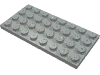 Деталь LEGO Пластина 4 x 8, Светло-серый