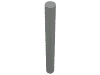 Деталь LEGO Bar 4L (Lightsaber Blade / Wand), Светло-серый