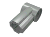 Деталь LEGO Technic Axle and Pin Connector Angled #1, Светло-серый