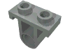 Деталь LEGO Technic Pin Connector Plate with One Hole (Single on Bottom), Светло-серый