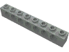 Деталь LEGO Кирпичик Technic 1 x 8, Светло-серый