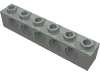 Деталь LEGO Кирпичик Technic 1 x 6, Светло-серый