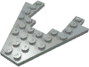 Набор LEGO Wedge, Plate 8 x 8 with 4 x 4 Cutout, Светло-серый