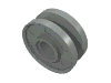 Набор LEGO Wheel 18 x 8 with Fake Bolts and Shallow Spokes, Светло-серый