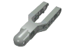 Набор LEGO Technic, Steering Arm 5.5 x 2 with Towball Socket Rounded, Chamfered, Светло-серый