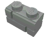 Набор LEGO Brick Special 1 x 2 with Masonry Brick Profile, Светло-серый