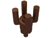 Деталь LEGO Palm Tree Top, Красно-коричневый