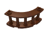 Деталь LEGO Fence Spindled 4 x 4 x 2 Quarter Round, Красно-коричневый