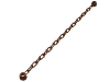 Деталь LEGO Minifig Chain 17L, Красно-коричневый
