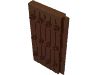 Деталь LEGO Door 1 x 5 x 7 1/2 Stockade, Красно-коричневый