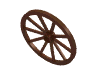 Деталь LEGO Wheel Wagon Giant (56mm D., 7 studs Dia.), Красно-коричневый
