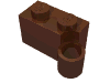 Деталь LEGO Кирпичик шарнирный 1 x 4, Красно-коричневый