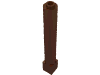 Деталь LEGO Support 1 x 1 x 6 Solid Pillar, Красно-коричневый