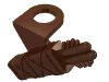Деталь LEGO Minifig Arrow Quiver, Красно-коричневый