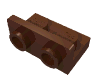 Набор LEGO Bracket 1 x 2 - 1 x 2 Inverted, Красно-коричневый
