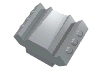 Brick, Modified 2 x 2 No Studs, Sloped with Angled Side Block Extensions