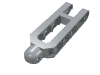 Technic Steering Arm 6.5 x 2 with Towball Socket Rounded, Chamfered