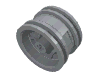 Набор LEGO Wheel 30.4 x 20 with 3 Pinholes, Светлый сине-серый