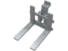 Vehicle, Forklift Wide Forks