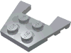 Набор LEGO Wedge Plate 3 x 4 with Stud Notches, Светлый сине-серый