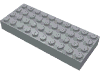 Набор LEGO Brick 4 x 10, Светлый сине-серый
